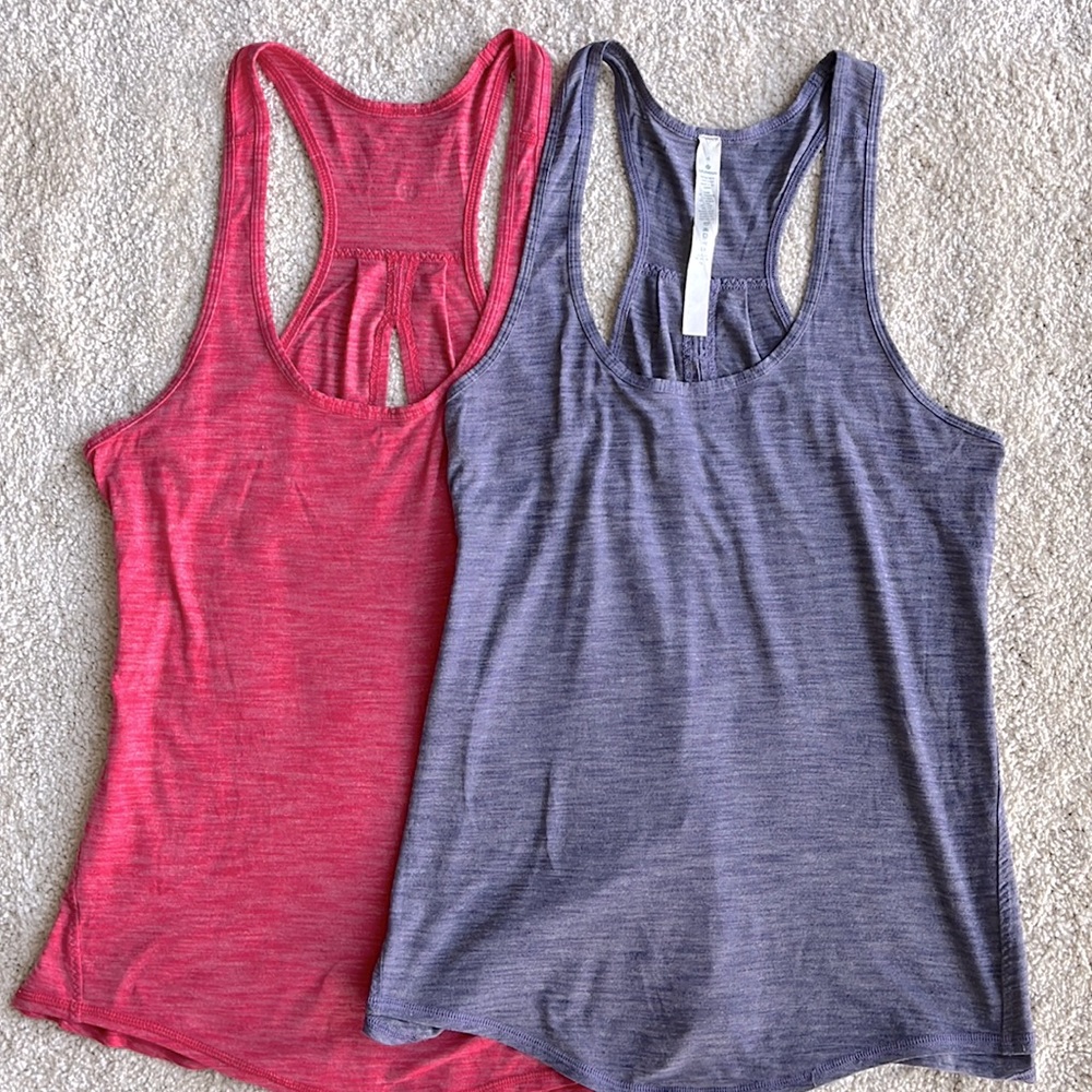 Two Lululemon Tank Tops